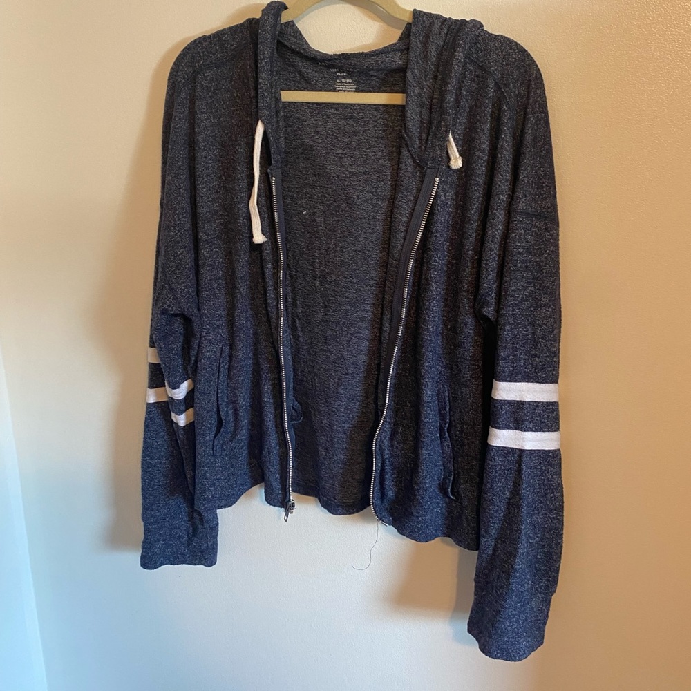 American Eagle Soft & Sexy Plush Zip Up Sweatshirt